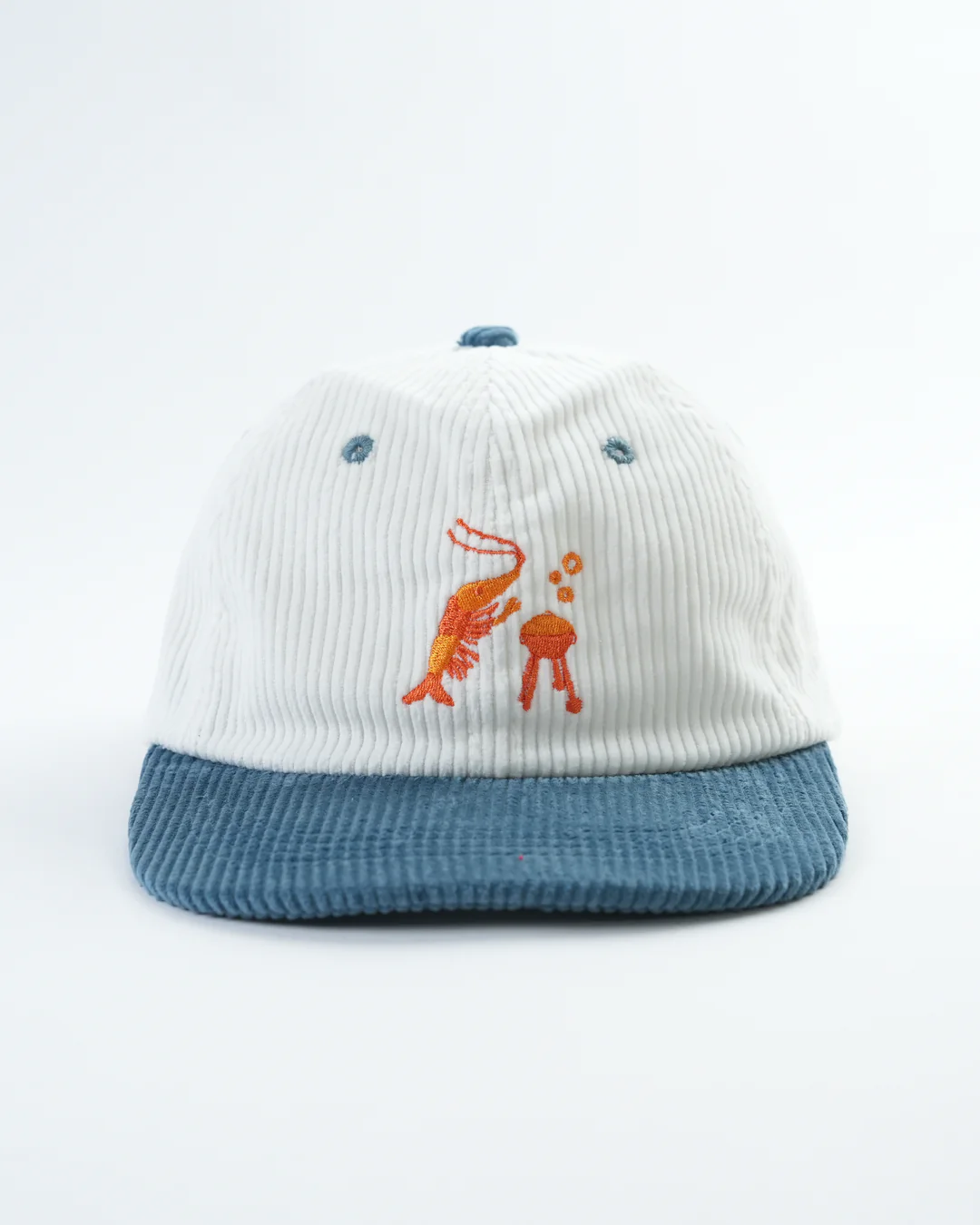 SHRIMP ON THE BARBIE LID